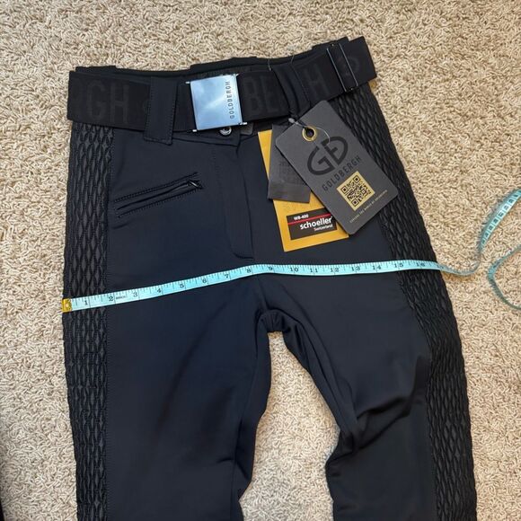 Goldbergh Brooke Pippa Ski Pants Waterproof Black NWT size US 6 - Picture 6 of 8